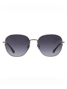 TOM FORD - Grey Gradient Round Men's Sunglasses- NWT- Brand New
